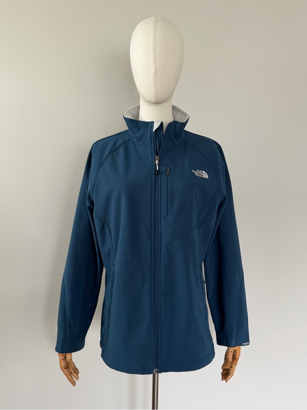 The North Face Apex Bionic Softshell Jacket Teal Blue XL - Picture 3 of 15
